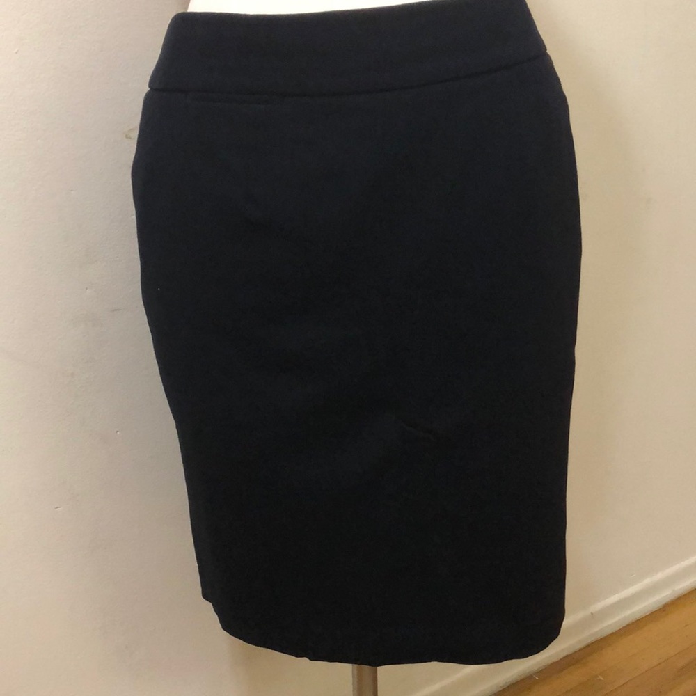 Calvin Klein black pencil skirt